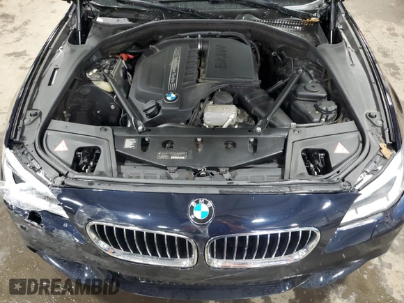 2014 BMW 5 Series 535i xDrive с VIN WBA5B3C55ED293156, выставлен на аукционе Copart как лот 57638825 с пробегом 98 438 миль миль и Списание • Salvage title. История ставок и продаж доступна на DreamBid. Изображение 11.