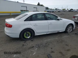 2016 Audi A4 Premium with VIN WAUAFAFL9GN007503, listed as a Copart auction lot 52261045 with 122,651 mi miles and Clean Title. Bid and sale history available at carsss.com. Image 3.