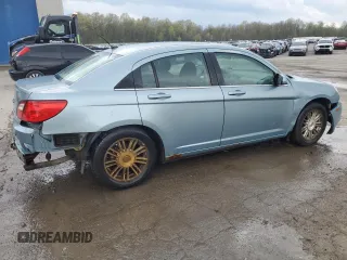 2009 Chrysler Sebring Touring *Ltd Avail* with VIN 1C3LC56D99N544979, listed as a Copart auction lot 54410575 with 130,455 mi miles and Salvage Title. Bid and sale history available at carsss.com. Image 3.