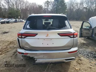 2022 Mitsubishi Outlander SEL z VIN JA4J3VA84NZ091753, wystawiony jako Copart lot #53292355 z przebiegiem 50 586 mil mil oraz Szkody całkowita. Historia ofert i sprzedaży dostępna na DreamBid. Obrazek 6.