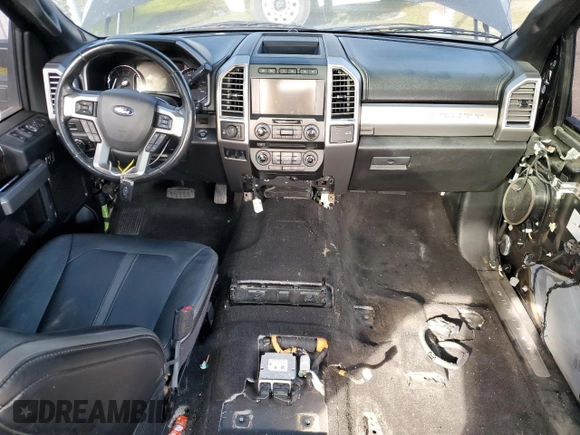 2017 Ford F-350 Platinum with VIN 1FT8W3BT6HEE47814, listed as a Copart auction lot 45143945 with Not provided miles and Salvage title. Bid and sale history available at DreamBid. Image 8.