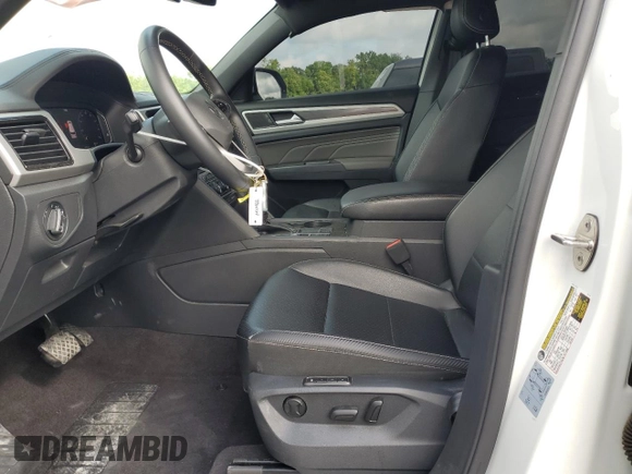 2021 Volkswagen Atlas SEL with VIN 1V2EE2CA0MC222998, listed as a Copart auction lot 57527635 with 100,802 mi miles and Salvage title. Bid and sale history available at DreamBid. Image 7.