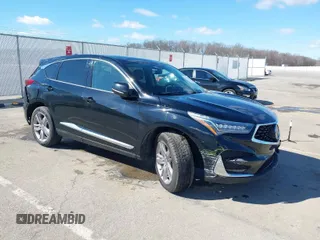2019 Acura RDX w/Advance Pkg with VIN 5J8TC2H7XKL017554, listed as a IAAI auction lot 41729521 with 91,798 mi miles. Bid and sale history available at carsss.com. Image 1.