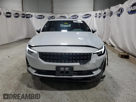2023 Polestar 2 with VIN YSMEG3KAXPL137002, listed as a Copart auction lot 82021004 with 34,519 mi miles and Clean Title. Bid and sale history available at carsss.com. Image 5.