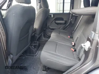2021 Jeep Wrangler Unlimited Sport S with VIN 1C4HJXDN4MW518307, listed as a IAAI auction lot 41222996 with 39,499 mi miles and . Bid and sale history available at DreamBid. Image 8.