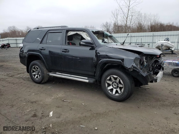 2023 Toyota 4Runner TRD Off Road Premium with VIN JTERU5JR4P6103866, listed as a Copart auction lot 42689355 with 23,043 mi miles and Salvage Title. Bid and sale history available at carsss.com. Image 4.