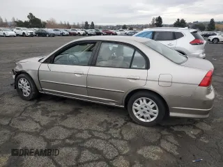 2004 Honda Civic LX with VIN 2HGES15514H505381, listed as a Copart auction lot 84966924 with 285,019 mi miles and Salvage Title. Bid and sale history available at DreamBid. Image 2.