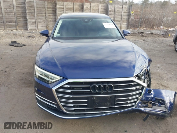 2019 Audi A8 L with VIN WAU8DAF82KN019534, listed as a IAAI auction lot 41254684 with 80,041 mi miles. Bid and sale history available at carsss.com. Image 12.