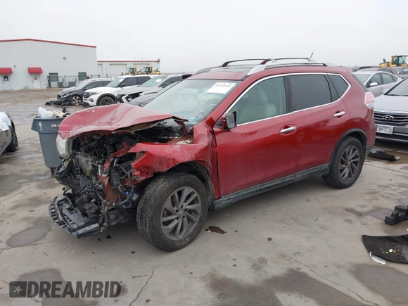2016 Nissan Rogue SV with VIN 5N1AT2MT5GC864168, listed as a IAAI auction lot 41532141 with 101,833 mi miles. Bid and sale history available at carsss.com. Image 18.