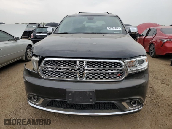 2015 Dodge Durango Citadel with VIN 1C4SDHET2FC771291, listed as a Copart auction lot 60902455 with 130,206 mi miles and Salvage title. Bid and sale history available at DreamBid. Image 5.