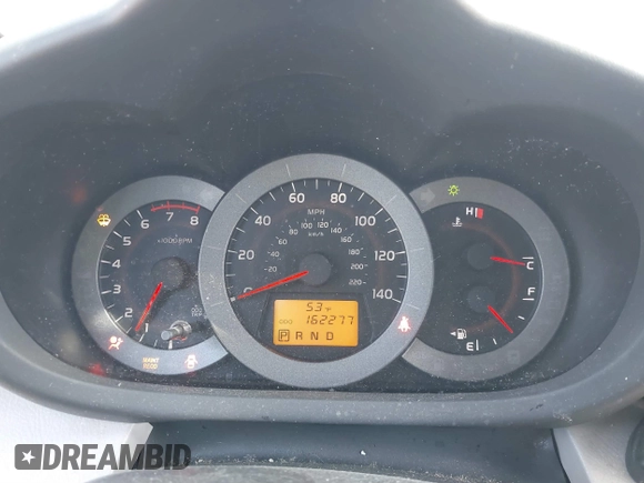 2009 Toyota RAV4 with VIN JTMBF33VX9D021198, listed as a IAAI auction lot 41787264 with 162,277 mi miles. Bid and sale history available at carsss.com. Image 7.