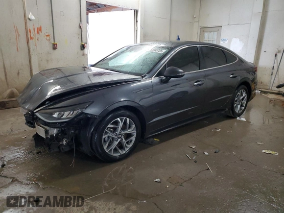 2020 Hyundai Sonata SEL z VIN 5NPEL4JA9LH031038, wystawiony jako Copart lot #52035705 z przebiegiem 48 004 mil mil oraz Nie do naprawy. Historia ofert i sprzedaży dostępna na DreamBid. Obrazek 1.