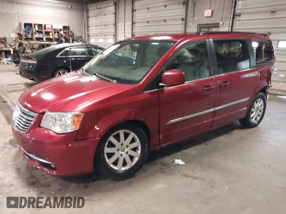2014 Chrysler Town & Country Touring with VIN 2C4RC1BG4ER300541, listed as a IAAI auction lot 41709855 with 168,052 mi miles. Bid and sale history available at carsss.com. Image 2.