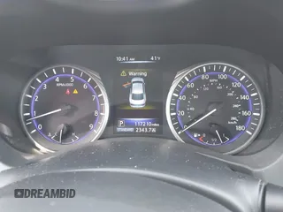 2015 Infiniti Q50 Premium with VIN JN1BV7AR1FM417499, listed as a IAAI auction lot 42063460 with 117,210 mi miles. Bid and sale history available at carsss.com. Image 7.