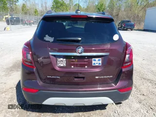 2018 Buick Encore Preferred with VIN KL4CJASB4JB627444, listed as a IAAI auction lot 41771515 with 90,332 mi miles. Bid and sale history available at carsss.com. Image 16.