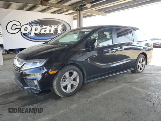 2019 Honda Odyssey EX-L z VIN 5FNRL6H71KB029661, wystawiony jako Copart lot #53437175 z przebiegiem 116 176 mil mil oraz Szkoda całkowita • Salvage title. Historia ofert i sprzedaży dostępna na DreamBid. Obrazek 1.