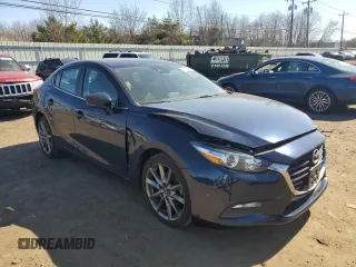 2018 Mazda 3 Touring with VIN 3MZBN1V33JM212311, listed as a Copart auction lot 48515465 with 74,710 mi miles and Salvage Title. Bid and sale history available at carsss.com. Image 4.