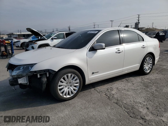 2010 Ford Fusion Hybrid with VIN 3FADP0L3XAR280889, listed as a Copart auction lot 86572184 with 95,172 mi miles and Salvage Title. Bid and sale history available at carsss.com. Image 1.