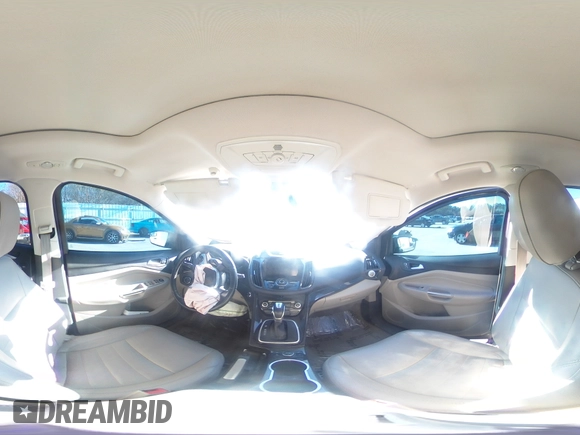2014 Ford Escape Titanium with VIN 1FMCU0JX4EUA42499, listed as a Copart auction lot 87951075 with 108,358 mi miles and Salvage Title. Bid and sale history available at carsss.com. Image 13.