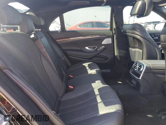 2020 Mercedes-Benz S with VIN W1KUG6GB1LA529033, listed as a Copart auction lot 41689754 with 21,612 mi miles and . Bid and sale history available at DreamBid. Image 10.