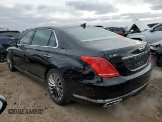 2017 Genesis G90 3.3T Premium with VIN KMHG34JA5HU025755, listed as a Copart auction lot 43403965 with 14,731 mi miles and Salvage Title. Bid and sale history available at carsss.com. Image 2.