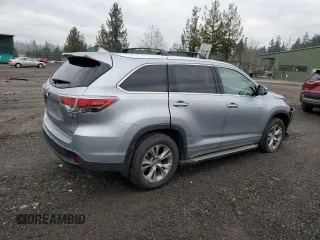 2015 Toyota Highlander Hybrid Limited with VIN 5TDDCRFH1FS012786, listed as a Copart auction lot 88916045 with 55,717 mi miles and Salvage Title. Bid and sale history available at carsss.com. Image 3.