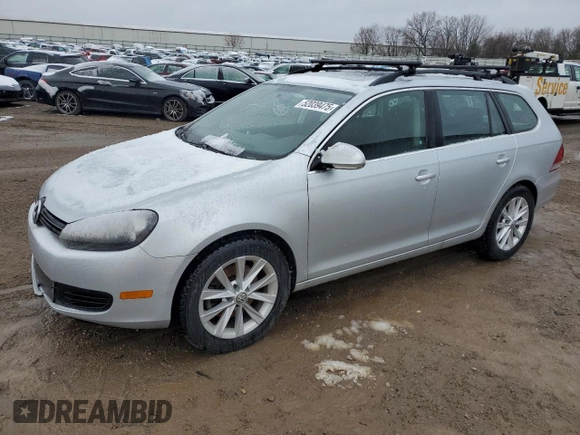 2013 Volkswagen Jetta SportWagen TDI with VIN 3VWML7AJ9DM633346, listed as a Copart auction lot 52039475 with 161,125 mi miles and Clean Title. Bid and sale history available at carsss.com. Image 1.