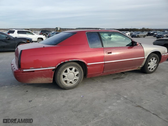 1998 Cadillac Eldorado Touring with VIN 1G6ET1291WU601906, listed as a Copart auction lot 84911624 with 84,489 mi miles and Clean Title. Bid and sale history available at carsss.com. Image 3.