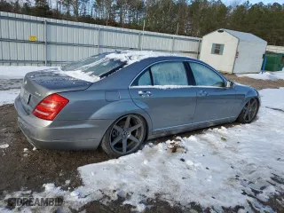 2011 Mercedes-Benz S-Class S 550 with VIN WDDNG8GB8BA411334, listed as a Copart auction lot 88130535 with 181,968 mi miles and Salvage Title. Bid and sale history available at carsss.com. Image 3.