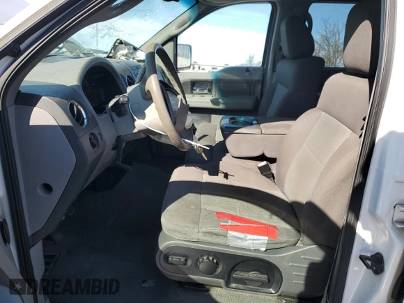 2005 Ford F-150 XLT with VIN 1FTPW14585FB29598, listed as a Copart auction lot 89103135 with 203,942 mi miles and Salvage Title. Bid and sale history available at carsss.com. Image 7.