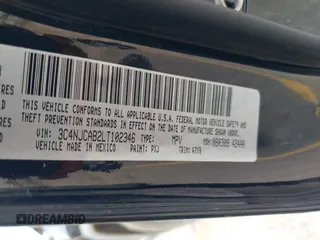 2020 Jeep Compass Sport с VIN 3C4NJCAB2LT102346, выставлен на аукционе IAAI как лот 41010173 с пробегом 70 239 миль миль и . История ставок и продаж доступна на DreamBid. Изображение 9.