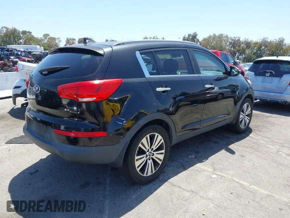 2015 Kia Sportage EX with VIN KNDPC3AC9F7770374, listed as a IAAI auction lot 42542253 with 120,674 mi miles and . Bid and sale history available at DreamBid. Image 4.