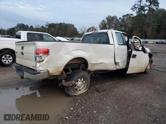 2014 Ford F-150 XL w/HD Payload Pkg with VIN 1FTVX1CF6EKD17087, listed as a Copart auction lot 84078064 with 0 mi miles and Salvage Title. Bid and sale history available at carsss.com. Image 3.