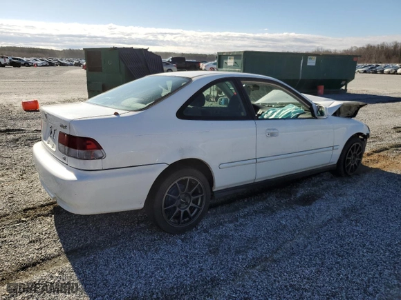 2000 Honda Civic EX with VIN 1HGEJ8243YL126866, listed as a Copart auction lot 49469035 with 198,103 mi miles and Salvage Title. Bid and sale history available at carsss.com. Image 3.