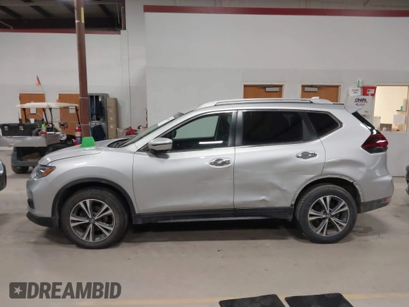 2020 Nissan Rogue SL with VIN 5N1AT2MV0LC795806, listed as a IAAI auction lot 41660180 with 64,217 mi miles and . Bid and sale history available at DreamBid. Image 14.