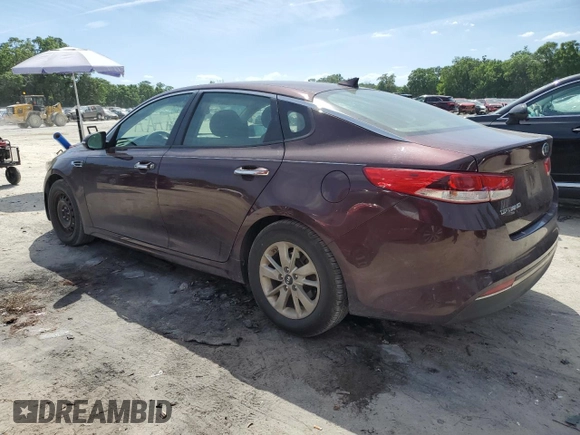 2018 Kia Optima LX with VIN 5XXGT4L31JG212456, listed as a Copart auction lot 48564755 with 175,341 mi miles and Salvage Title. Bid and sale history available at DreamBid. Image 2.