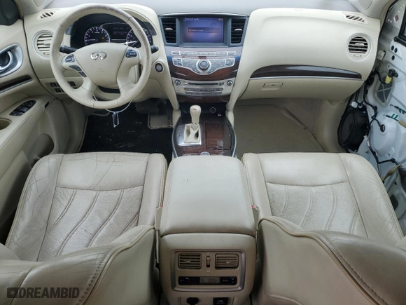 2013 Infiniti JX35 with VIN 5N1AL0MN4DC305292, listed as a Copart auction lot 45582375 with NaN miles and Salvage Title. Bid and sale history available at carsss.com. Image 8.