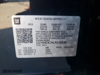 2020 Cadillac Escalade Premium Luxury with VIN 1GYS4CKJ5LR135036, listed as a Copart auction lot 78709054 with 52,695 mi miles and Salvage Title. Bid and sale history available at carsss.com. Image 13.