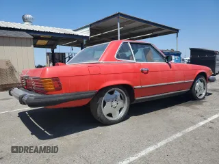 1979 Mercedes-Benz SL with VIN 10704412052399, listed as a Copart auction lot 63044135 with 162,284 mi miles and Salvage title. Bid and sale history available at DreamBid. Image 3.