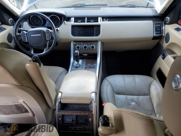 2014 Land Rover Range Rover Sport HSE with VIN SALWR2WF4EA341760, listed as a Copart auction lot 84878034 with Not provided miles and Clean title. Bid and sale history available at DreamBid. Image 8.