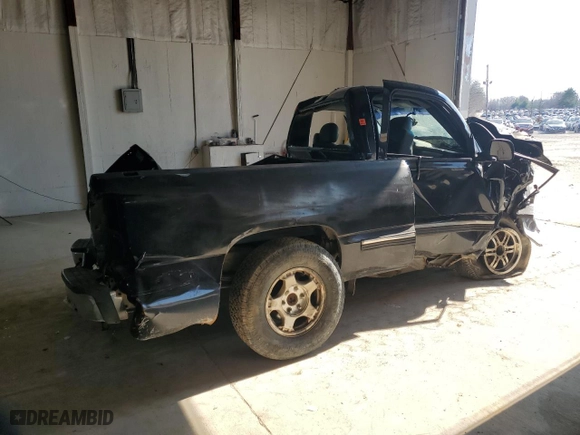 2002 Chevrolet Silverado 1500 with VIN 1GCEC14VX2Z101084, listed as a Copart auction lot 46170985 with 0 mi miles and Non Repairable. Bid and sale history available at carsss.com. Image 3.