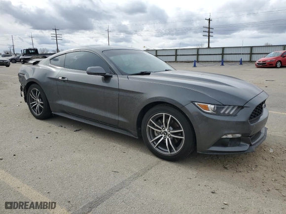 2016 Ford Mustang EcoBoost with VIN 1FA6P8TH9G5323813, listed as a Copart auction lot 48878865 with 26,359 mi miles and Salvage Title. Bid and sale history available at carsss.com. Image 4.