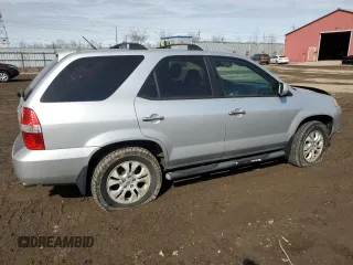 2003 Acura MDX Touring with VIN 2HNYD18673H004451, listed as a Copart auction lot 48610105 with 254,399 mi miles and Clean Title. Bid and sale history available at DreamBid. Image 3.