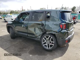 2021 Jeep Renegade Upland Edition with VIN ZACNJDAB1MPM46410, listed as a Copart auction lot 51080655 with 27,954 mi miles and Salvage Title. Bid and sale history available at carsss.com. Image 2.