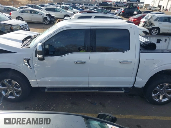 2023 Ford F-150 XL with VIN 1FTFW1E85PKF14275, listed as a IAAI auction lot 41301618 with 1 mi miles. Bid and sale history available at carsss.com. Image 15.