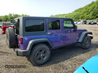 2018 Jeep Wrangler Unlimited Sport with VIN 1C4BJWDG9JL910410, listed as a Copart auction lot 60778405 with 57,450 mi miles and Salvage title. Bid and sale history available at DreamBid. Image 3.