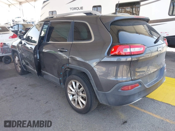 2017 Jeep Cherokee Limited with VIN 1C4PJLDB6HW522505, listed as a IAAI auction lot 41964106 with 109,032 mi miles and . Bid and sale history available at DreamBid. Image 3.