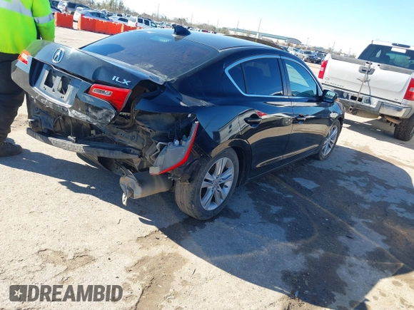 2013 Acura ILX with VIN 19VDE1F3XDE008994, listed as a IAAI auction lot 41251670 with 172,398 mi miles. Bid and sale history available at carsss.com. Image 4.