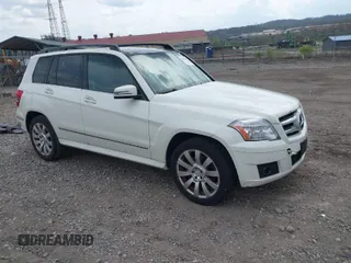 2012 Mercedes-Benz GLK GLK 350 with VIN WDCGG8HB4CF863801, listed as a IAAI auction lot 42000502 with 268,732 mi miles. Bid and sale history available at carsss.com. Image 1.