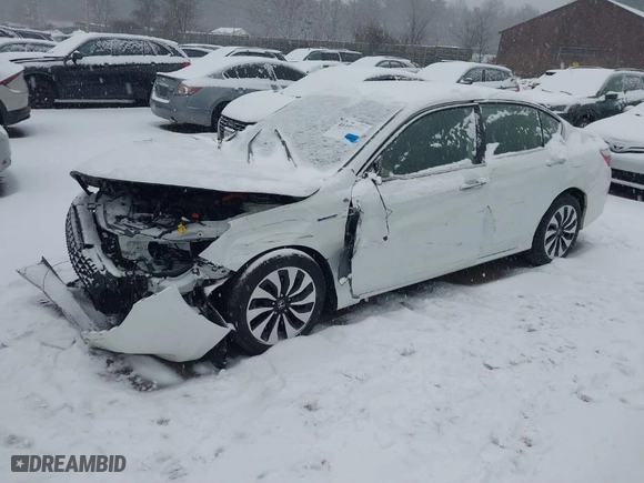 2017 Honda Accord Hybrid EX-L with VIN JHMCR6F50HC021769, listed as a IAAI auction lot 41497306 with NaN miles. Bid and sale history available at carsss.com. Image 2.